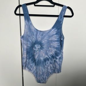 Urban renewal tie dye bodysuit